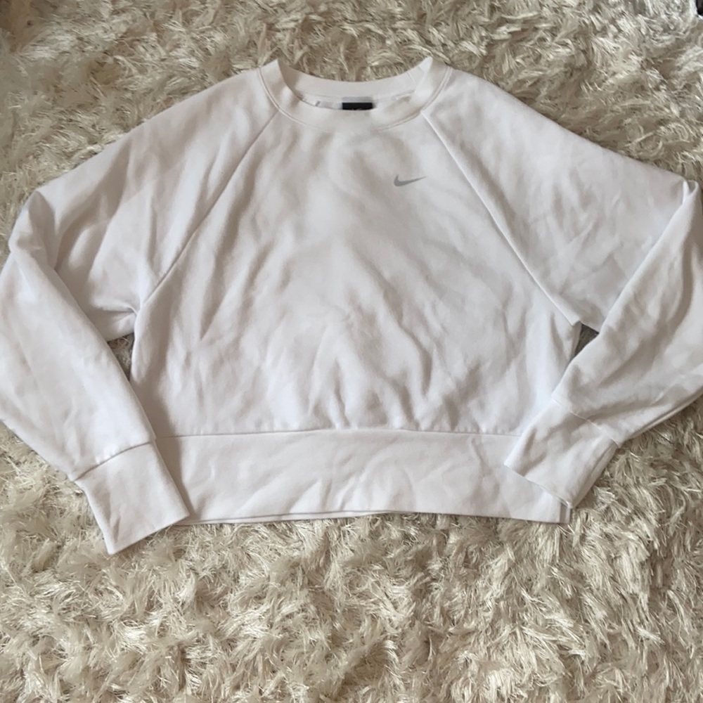 Nike White Sweatshirt
